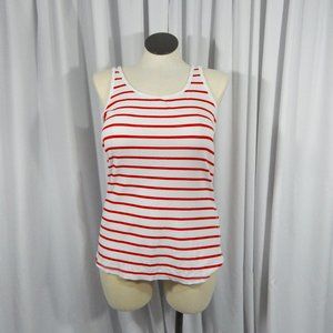 NWOT Ribbed Striped Tank Top ~ Size 16